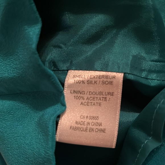 Cassis silk dress - Picture 7 of 7